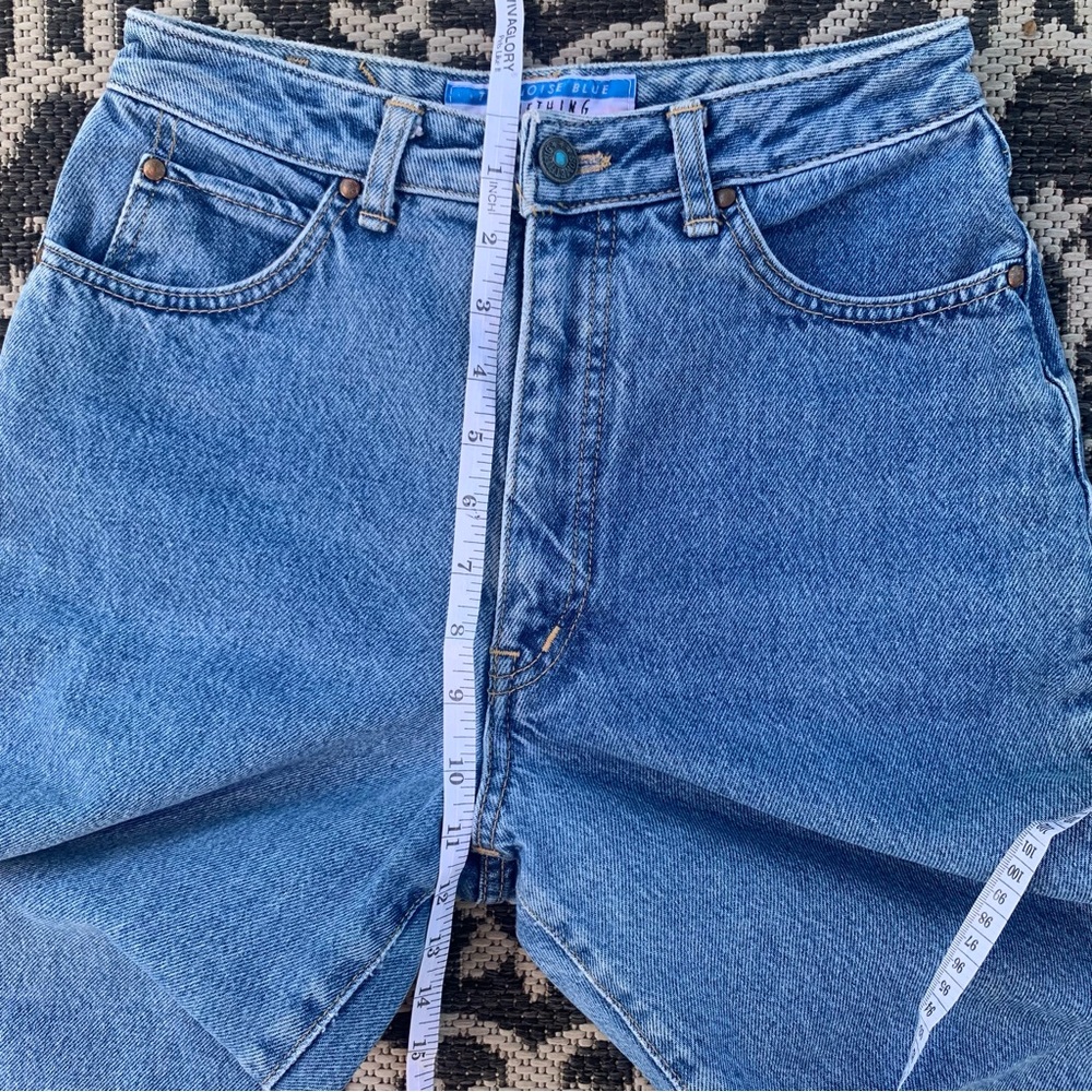 *SOLD* Vintage 90’s Japanese Jeans | High Waisted | Something by Edwin - Picture 7 of 12